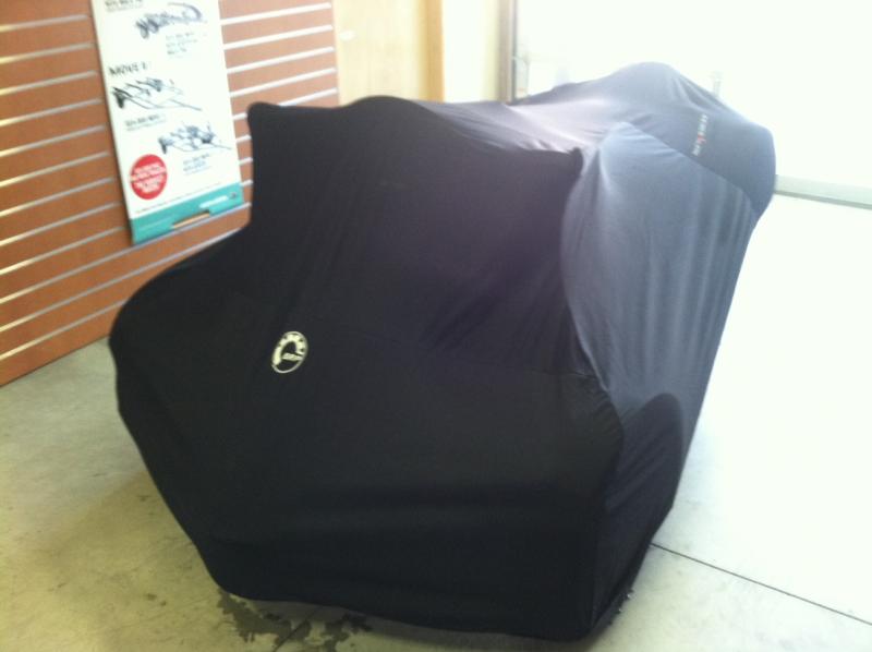 Todays the day, waitin to be picked up.