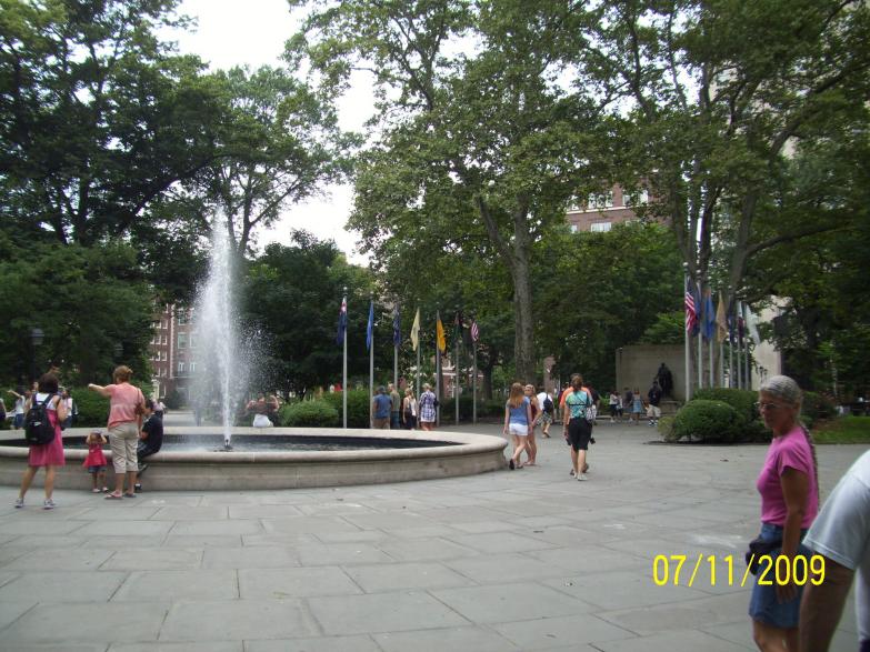 Tomb of the Unknown Soldier from Continental Army.  Phili, PA