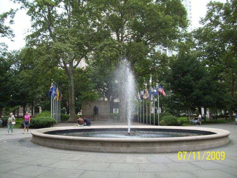 Tomb of the Unknown Soldier of the Continental Army.  Phili, PA