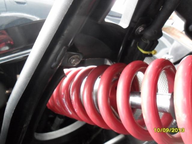 Top A Frame cover modified to ensure Elka's do not rub on the frame