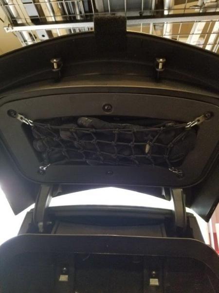 top lid back trunk cargo net