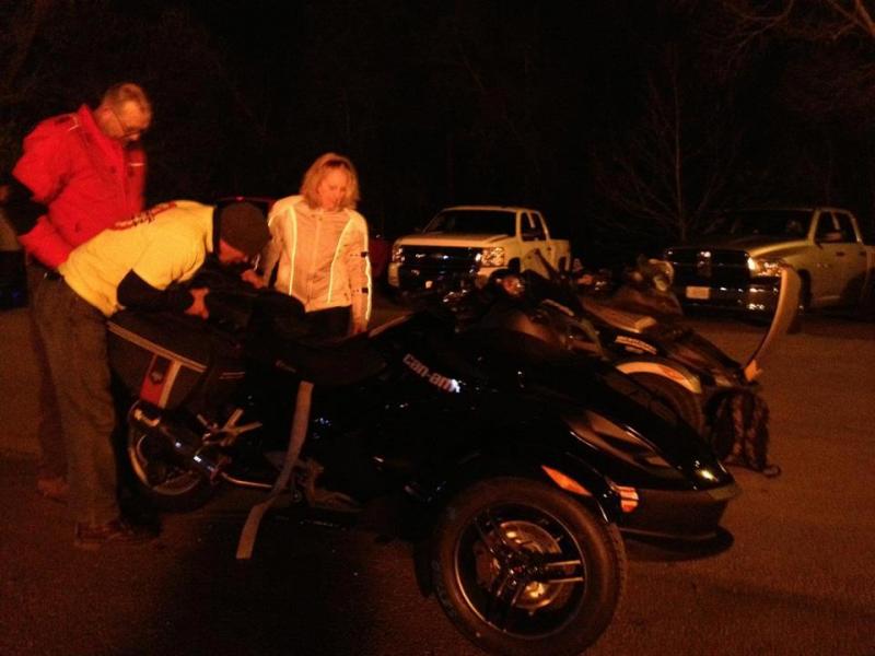 Transfering stuff onto Seth's new Spyder.