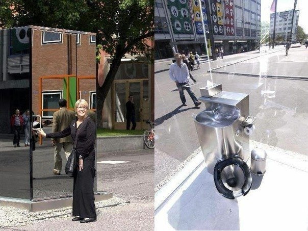 Transparent Washroom, London