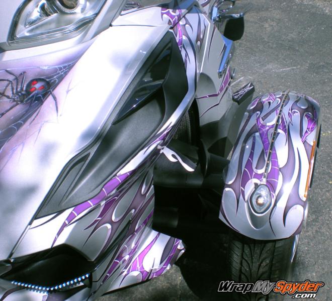 Tribal Flame Purple 2