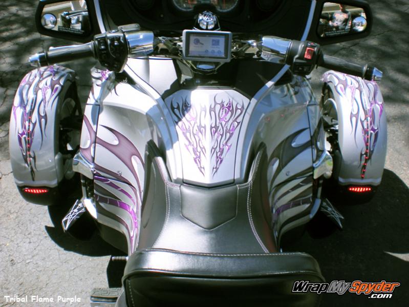 Tribal Flame Purple 3