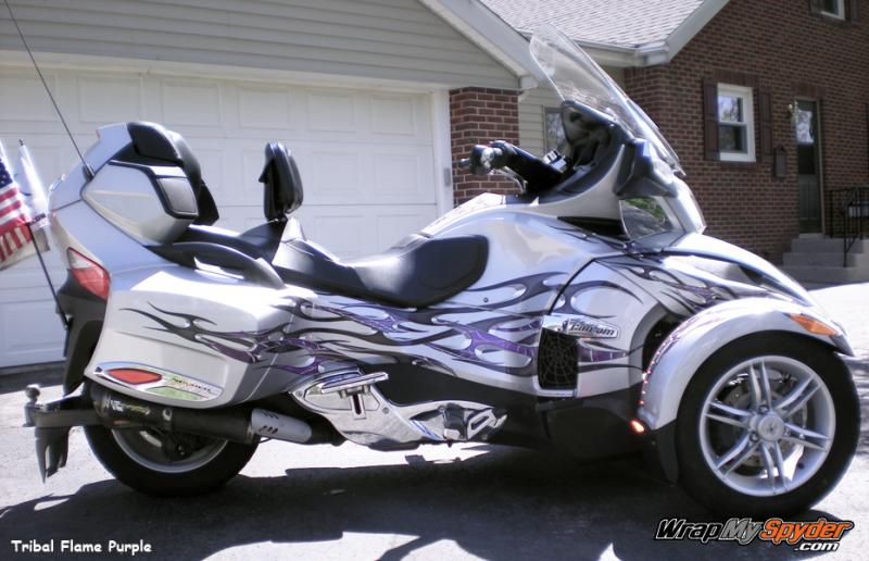 Tribal Flame Purple 4