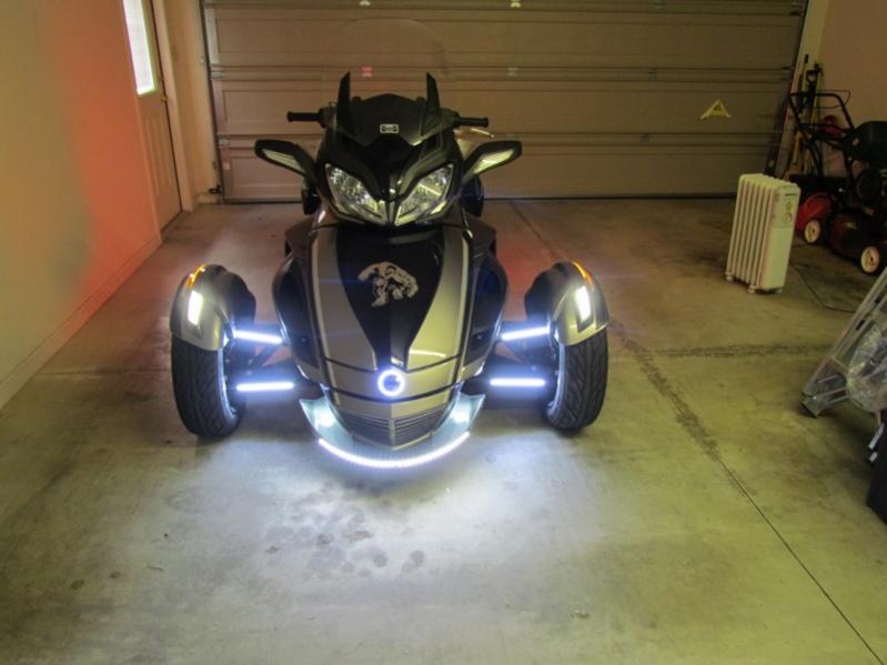 TricLed Lights and Custom Dynamics Puck Lights