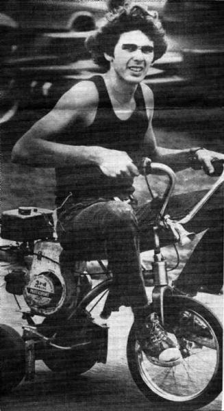 Tricycle ca. 1972
Built in 1969 or 1970.  Couldn't restore the rider.