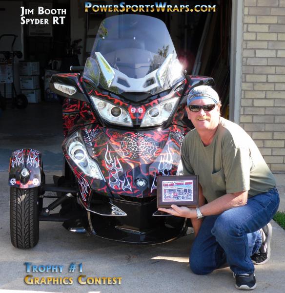 TROPHY #1 WHEN ENTERED IN A GRAPHICS CONTEST..