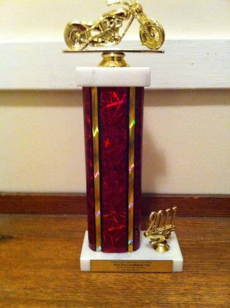 Trophy; Best of Class 3rd place