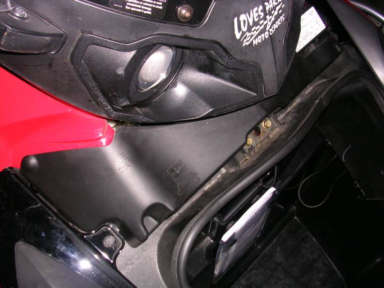 Trunk opener covered