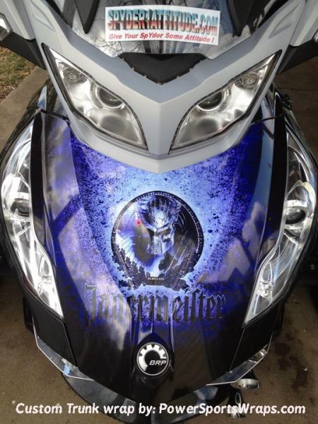 Trunk wrap- With good enough art we can turn any image into a wrap.