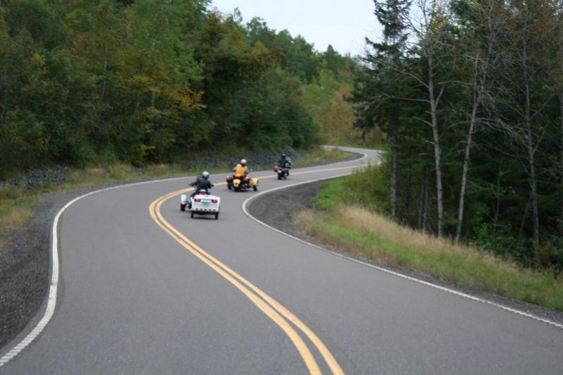Twisties on Hwy 210 thru the park.