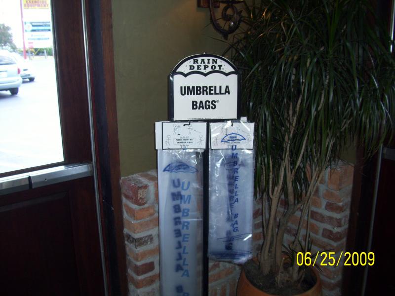 Umbrella bags, WOW, Don's Seafood