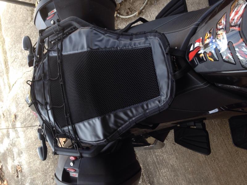 Universal ATV seat cover. (Found @ basspro) Velcros securly under seat. Dry, COOL& protects my seat!


FARKLE