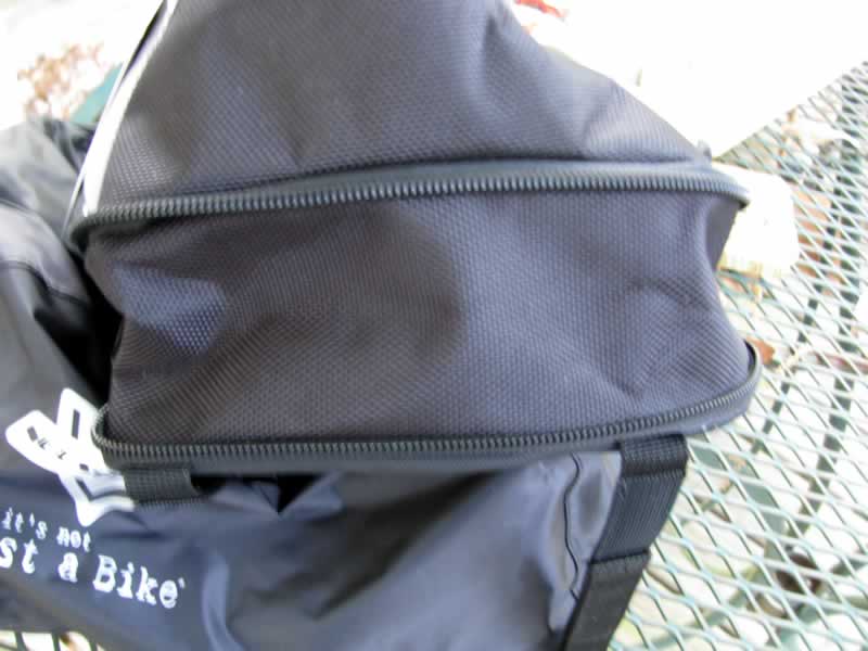 Unzipped 2 inch expansion section