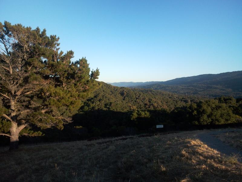 Up the mountain and back into the Sun!