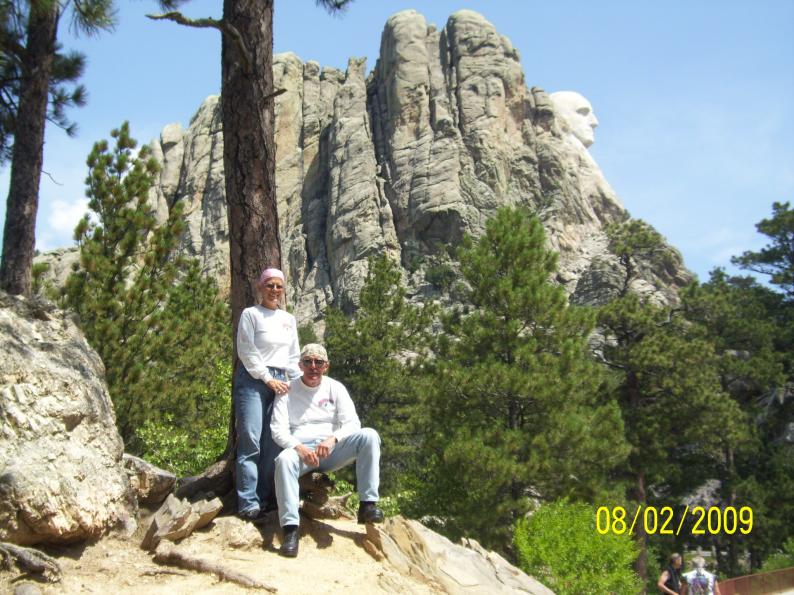 Us and George's profile.