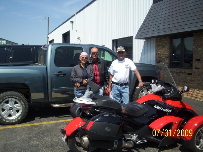 Us with BigArm (Larry) in Worthington, MN.