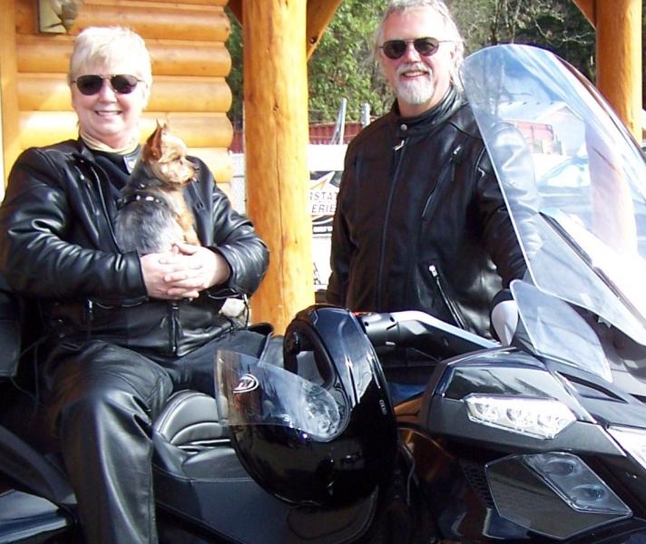 Vaughn & me with Buddy on the RT