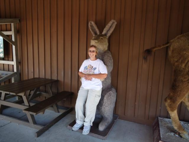 Vicky at Wall Drug in Wall, SD