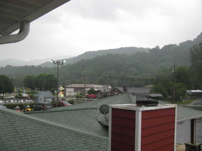 View from hotel before heading home