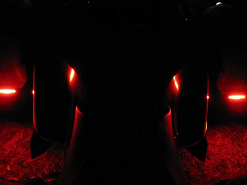 View from the passenger seat without ryder