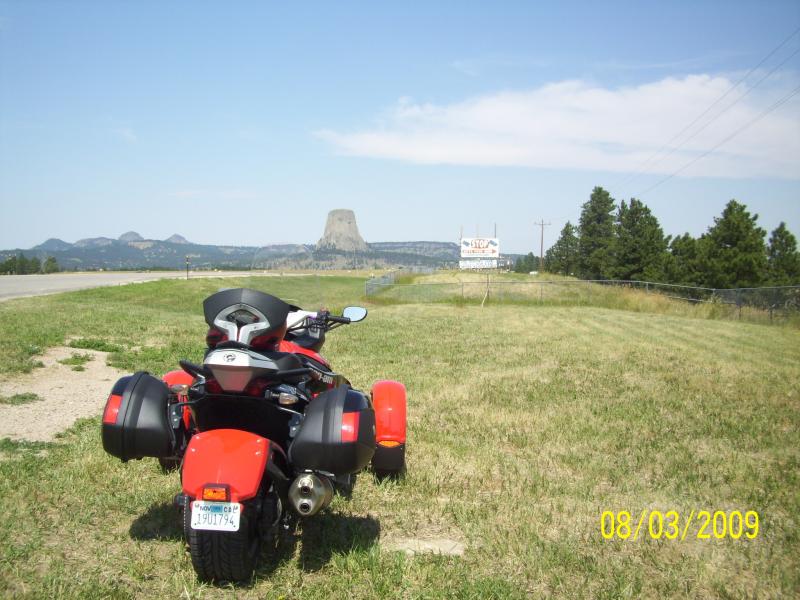 View of Devil's Tower, WY