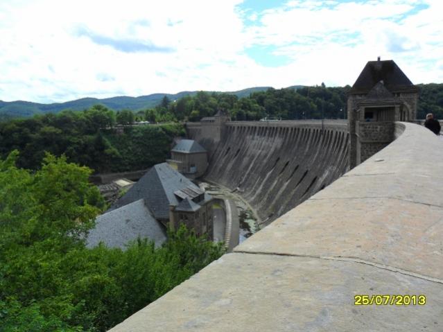 VIew of the Eder Dam