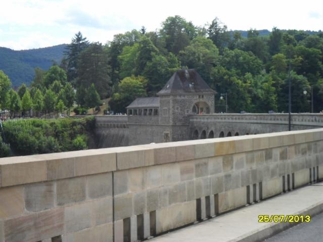 VIew of the Eder Dam
