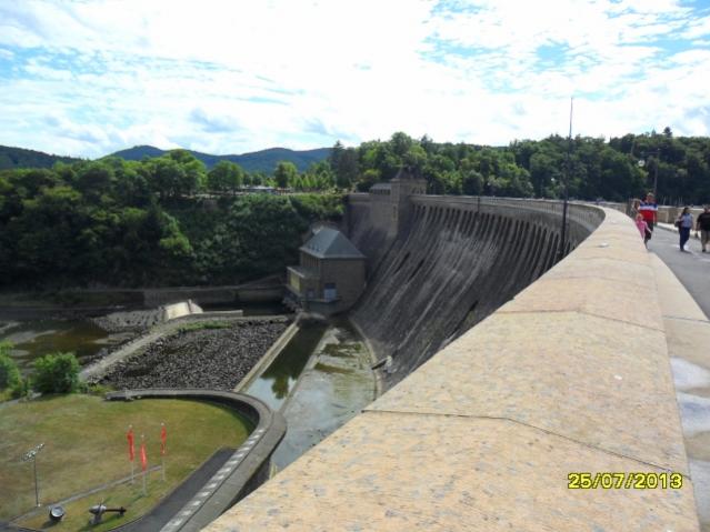 VIew of the Eder Dam