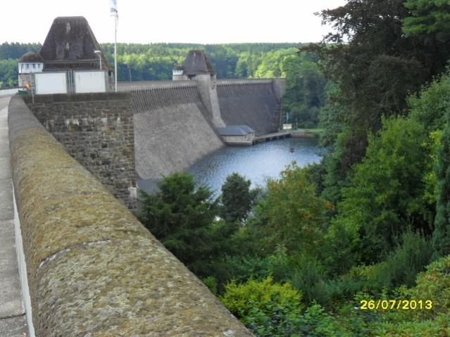 View of the Mohne Dam