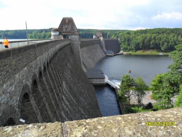 View of the Mohne Dam