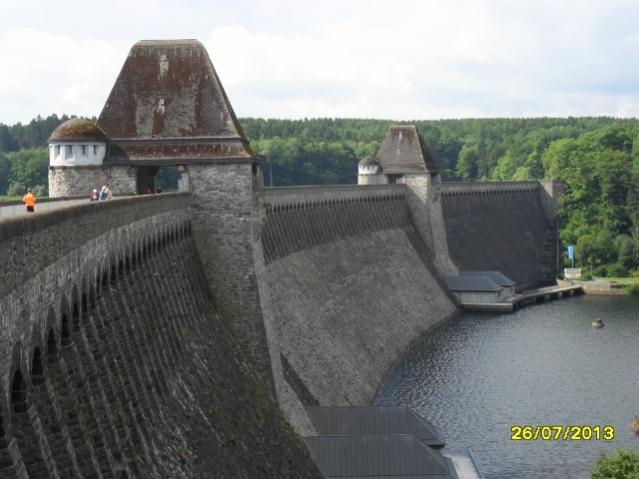 View of the Mohne Dam