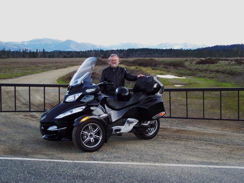 View of the mountains from Kerby