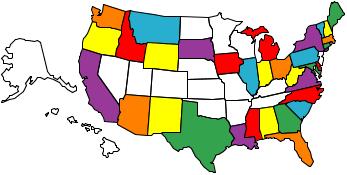 VisitedStatesMap jh2010