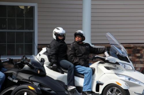 Vito and his sidekick Michelle.