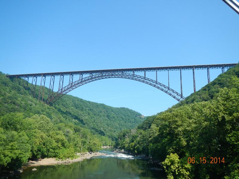 W. VA New River Gorge Bridge 2014 June