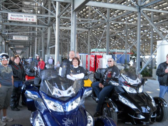 Waiting to hit the track BW 2011