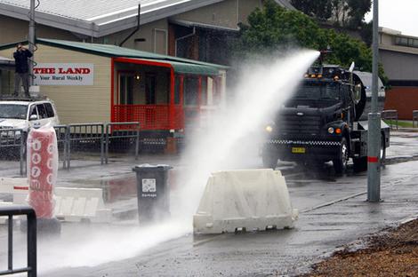 water cannon