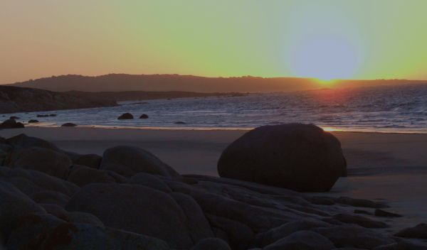 Waterhouse Point sunset, Northern Tasmania.