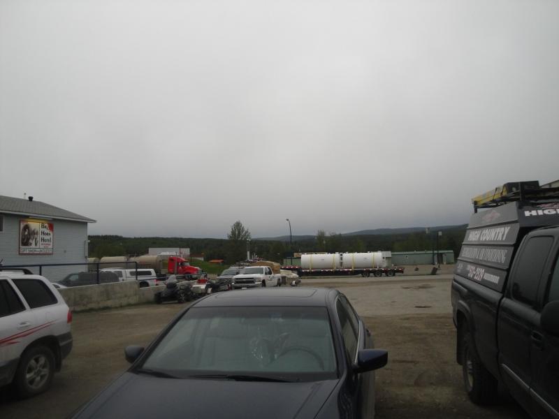 Watson Lake, Yukon Terr. - Out my back door.