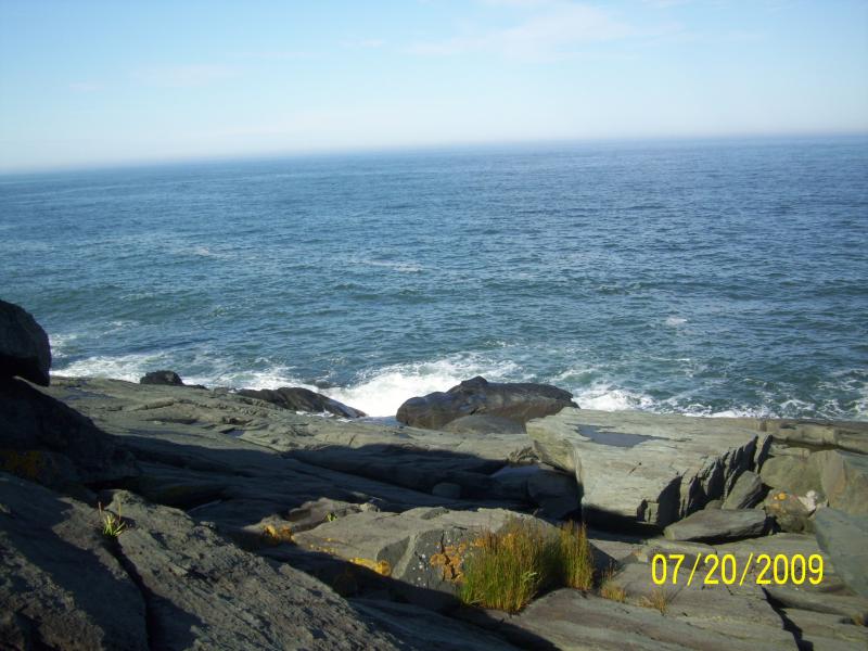 Wave action, really peaceful and exciting.