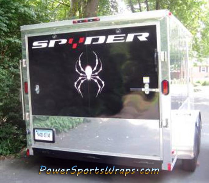 We offer enclosed trailer decals