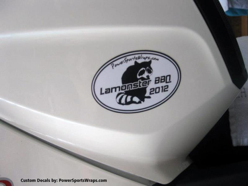 We offer event & group decals.