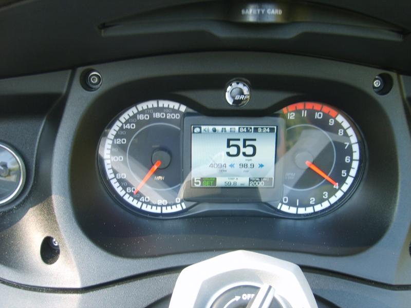 We reach our first 2000 miles within the first month.  Yes we like our spyder.