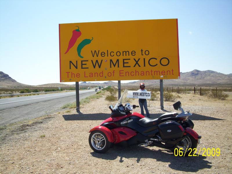 Welcome to New Mexico, I-10 heading east from Arizona