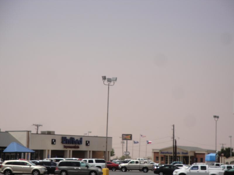 West Texas dust storm.