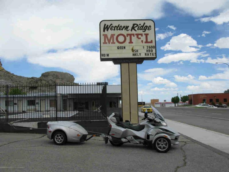 Western Ridge. This is the motel where Burt Monroe (World's Fastest Indian) stayed (or at least the movie was shot there). It's at Wendover, UT right 
