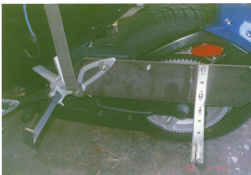 wheel chair bracket